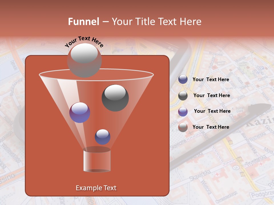 Positioning Modern Gadget PowerPoint Template