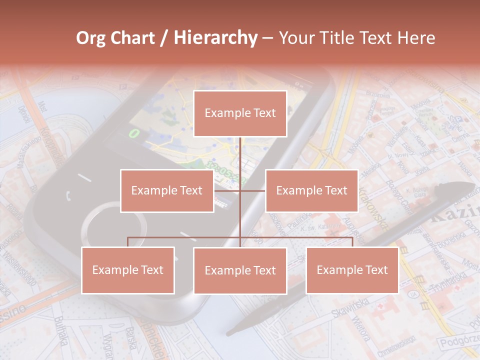 Positioning Modern Gadget PowerPoint Template