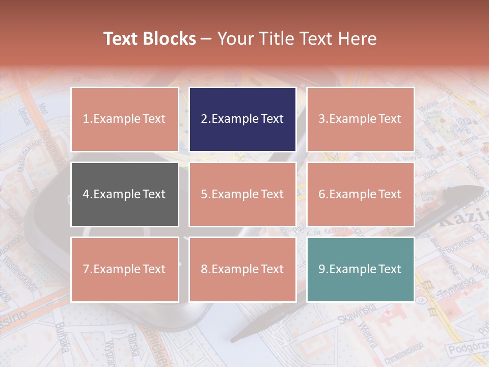 Positioning Modern Gadget PowerPoint Template