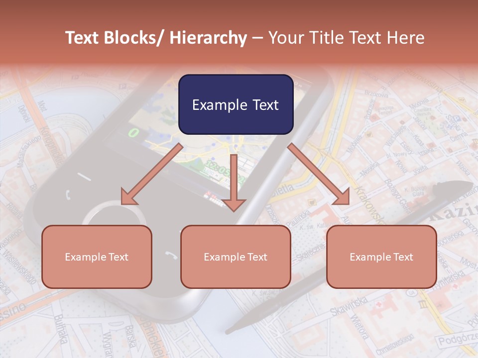 Positioning Modern Gadget PowerPoint Template