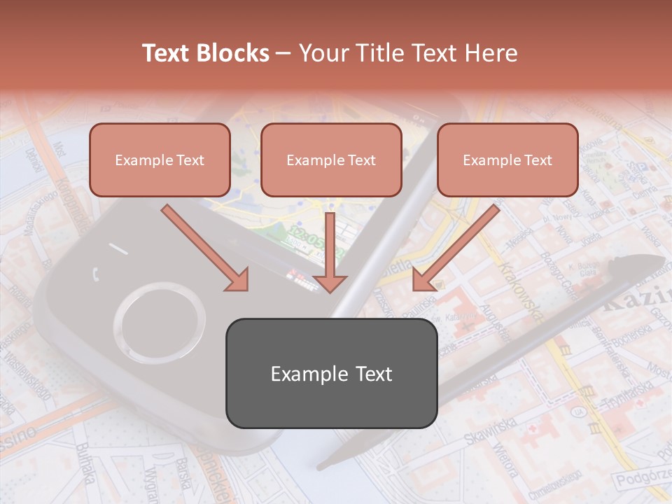 Positioning Modern Gadget PowerPoint Template