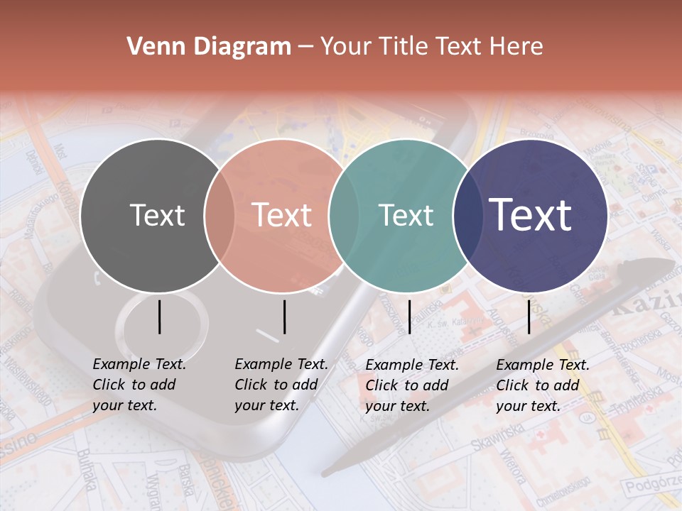 Positioning Modern Gadget PowerPoint Template