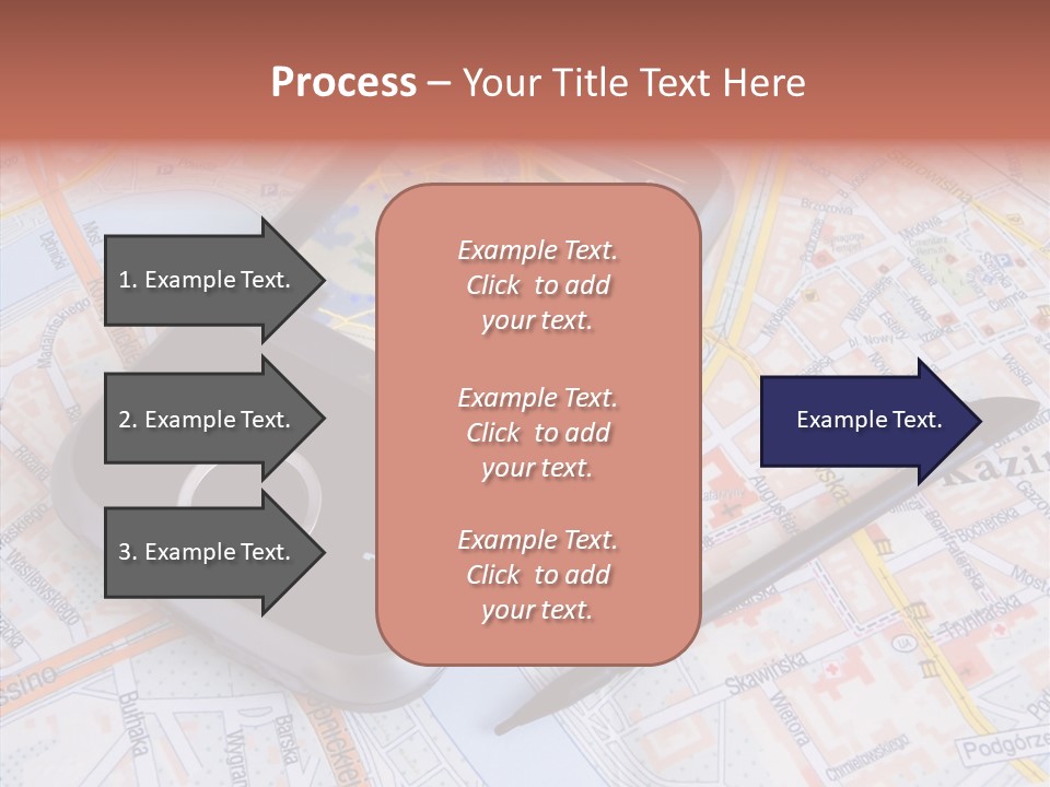 Positioning Modern Gadget PowerPoint Template