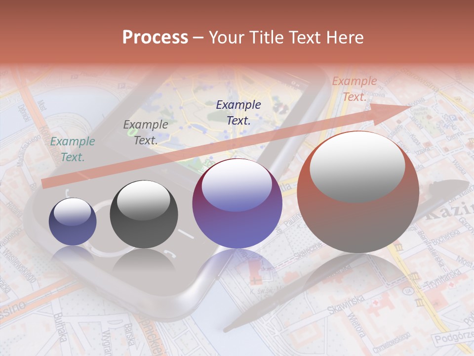 Positioning Modern Gadget PowerPoint Template