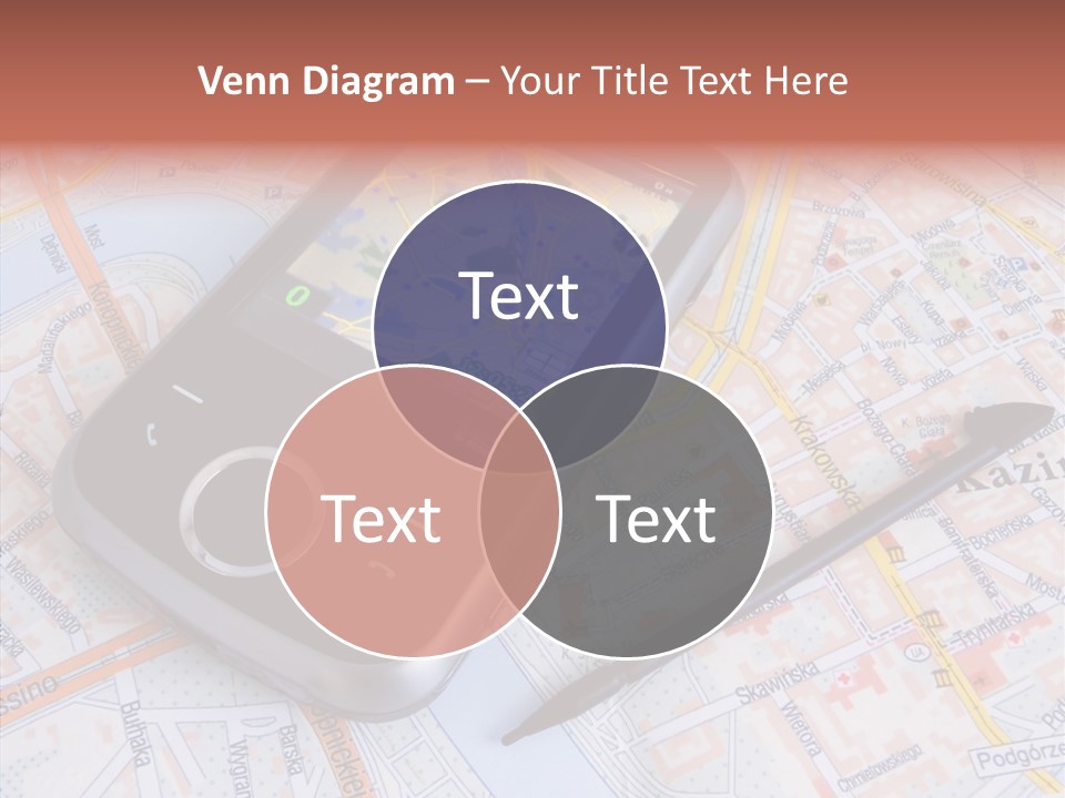 Positioning Modern Gadget PowerPoint Template
