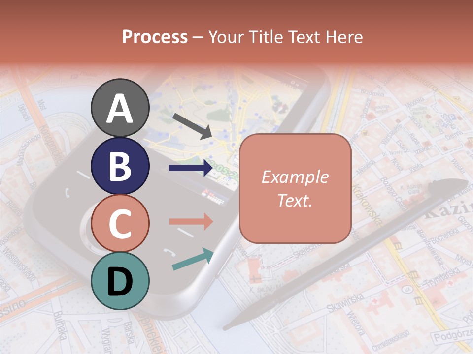 Positioning Modern Gadget PowerPoint Template