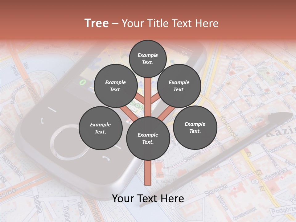 Positioning Modern Gadget PowerPoint Template