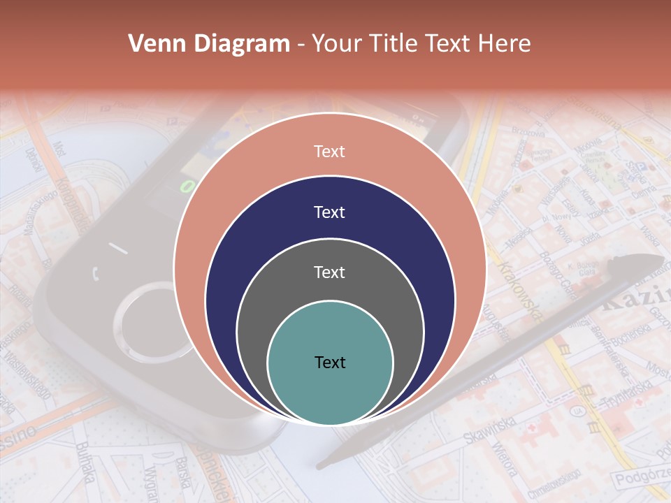 Positioning Modern Gadget PowerPoint Template