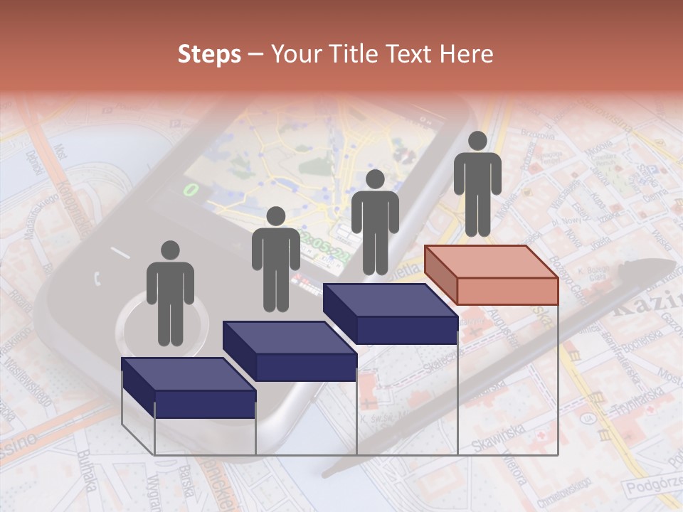 Positioning Modern Gadget PowerPoint Template