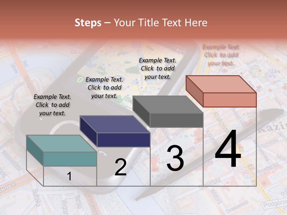 Positioning Modern Gadget PowerPoint Template