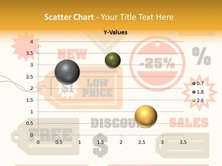 Isolated Labels Sale PowerPoint Template