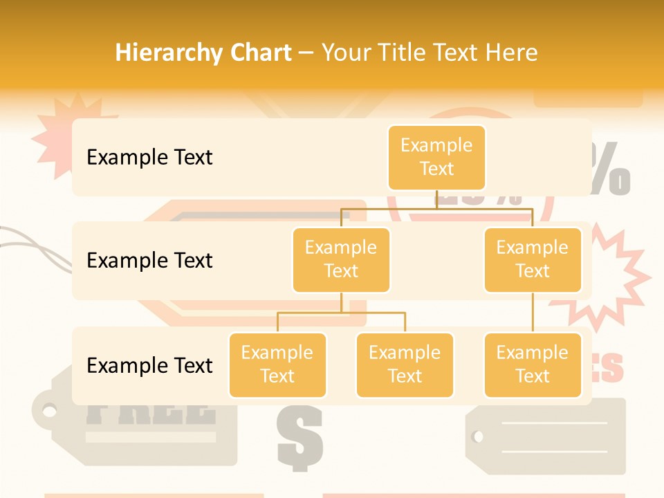 Isolated Labels Sale PowerPoint Template