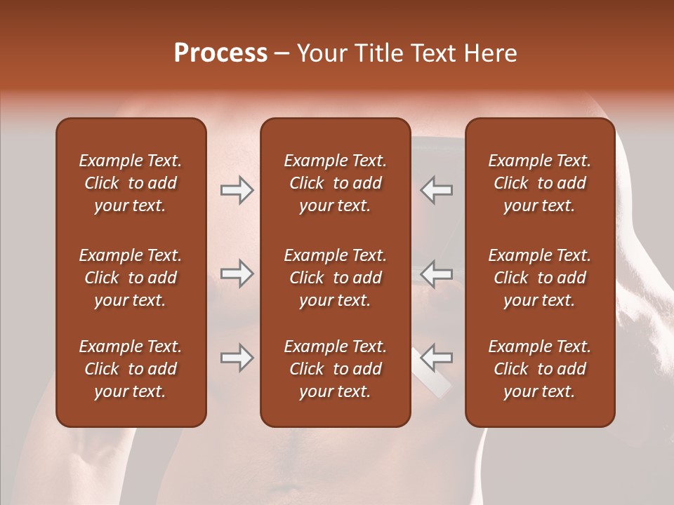 Heart Dedication Moustache PowerPoint Template