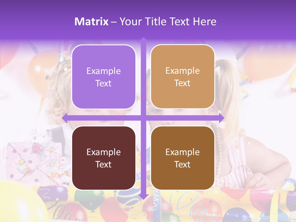 Sweet Pretty Birthday Party PowerPoint Template