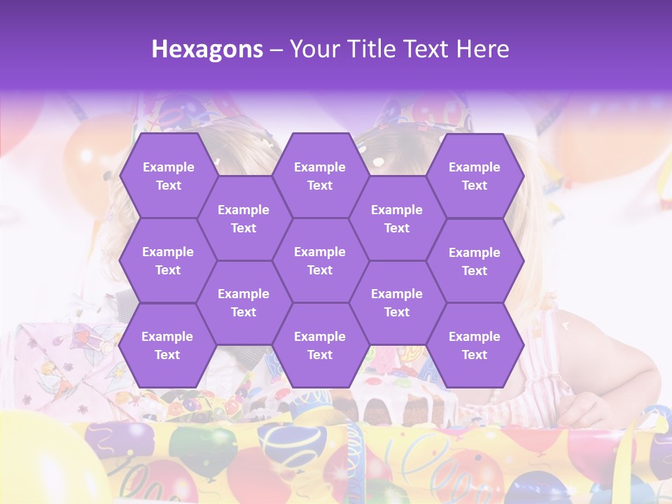 Sweet Pretty Birthday Party PowerPoint Template