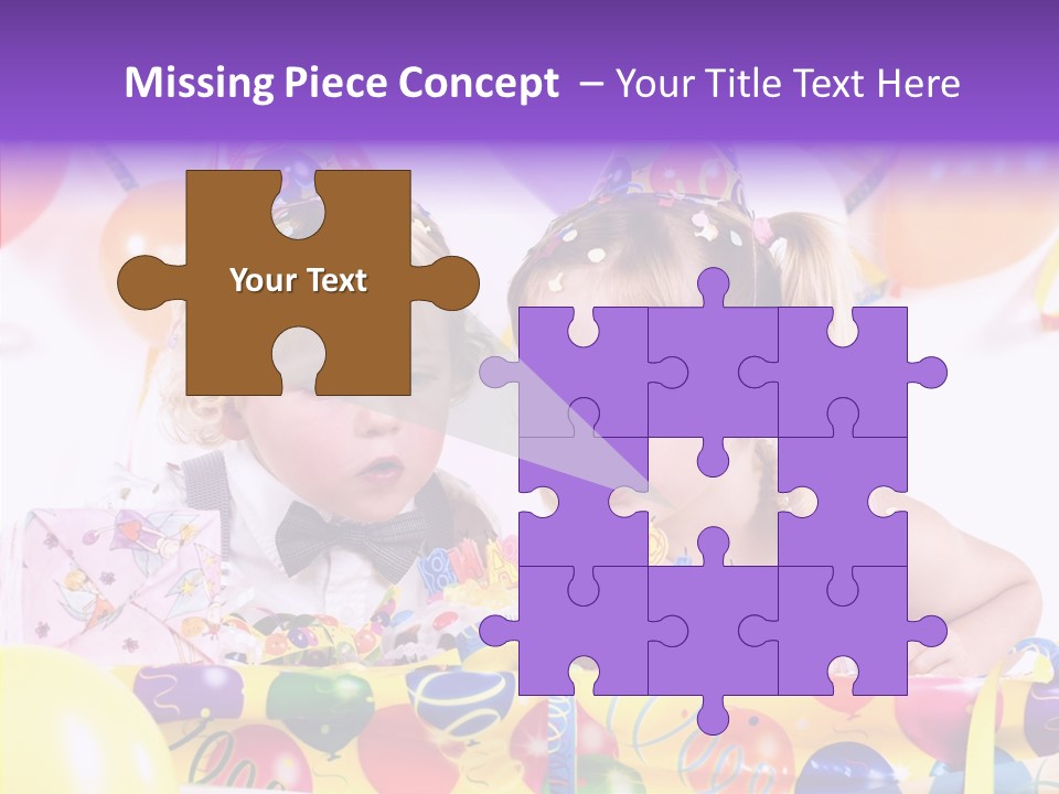 Sweet Pretty Birthday Party PowerPoint Template