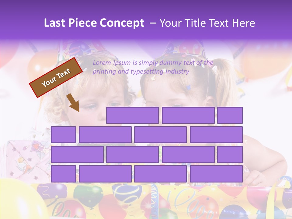 Sweet Pretty Birthday Party PowerPoint Template