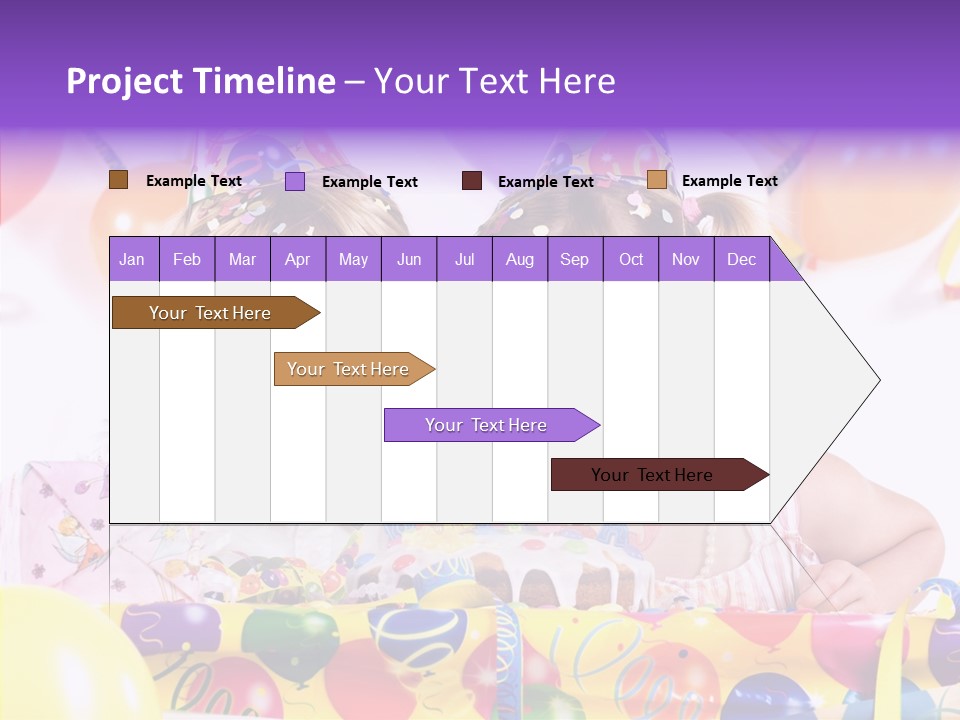 Sweet Pretty Birthday Party PowerPoint Template