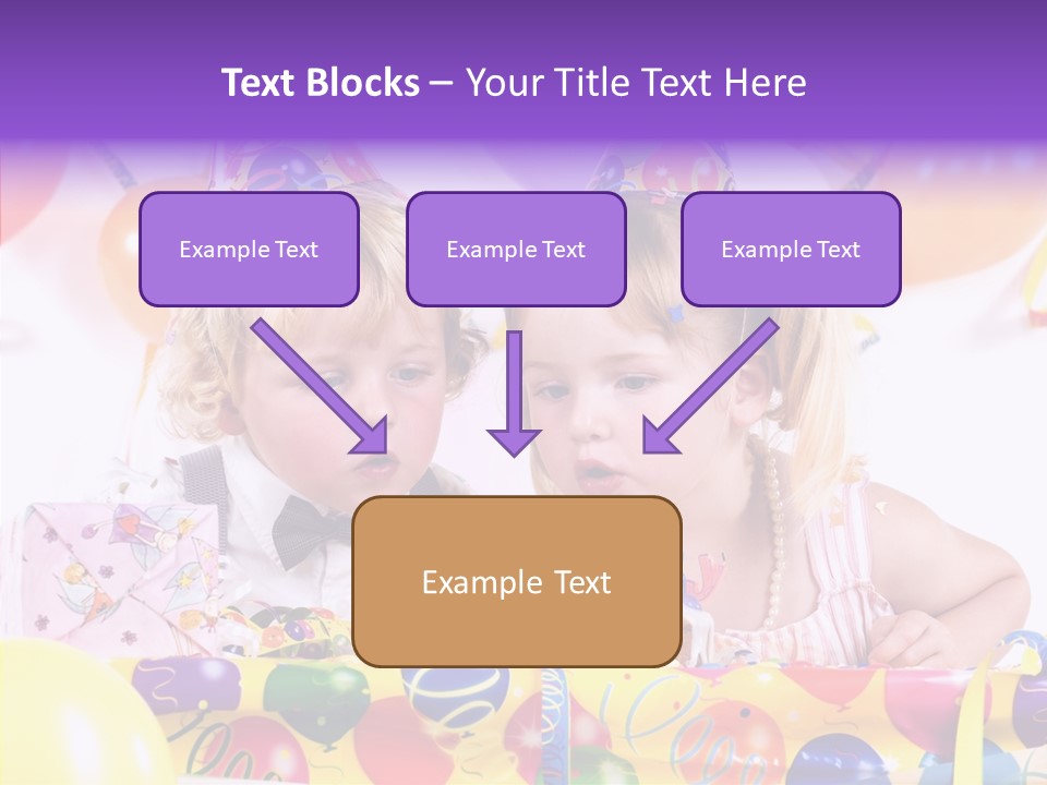 Sweet Pretty Birthday Party PowerPoint Template