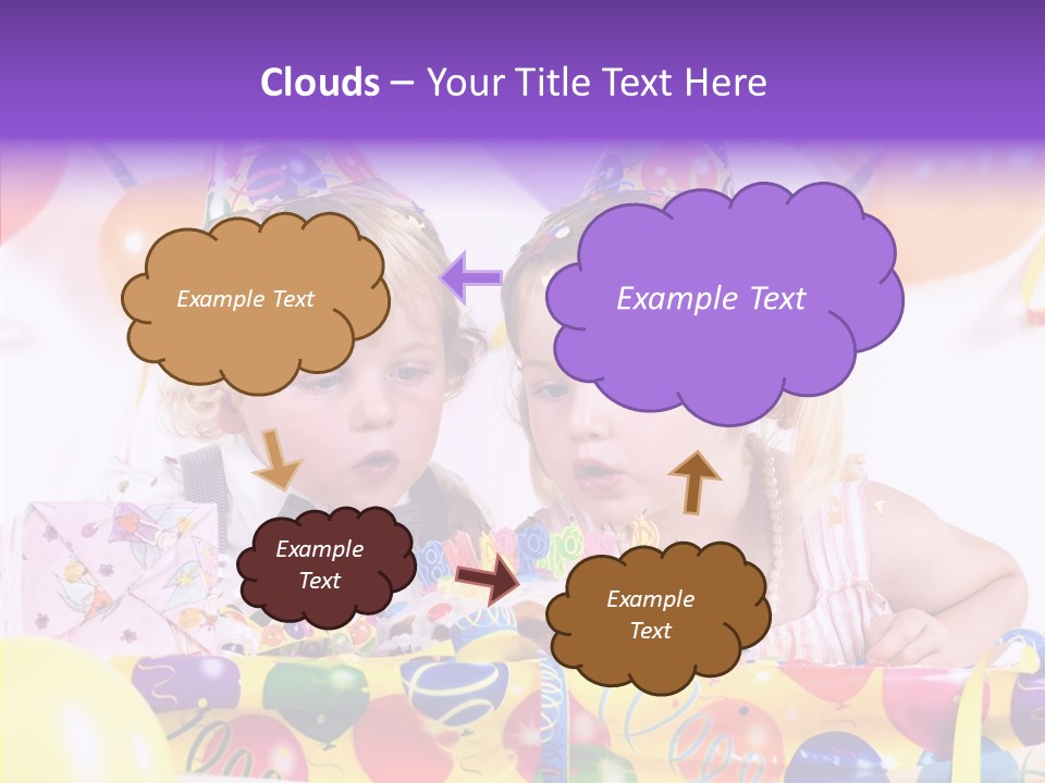 Sweet Pretty Birthday Party PowerPoint Template