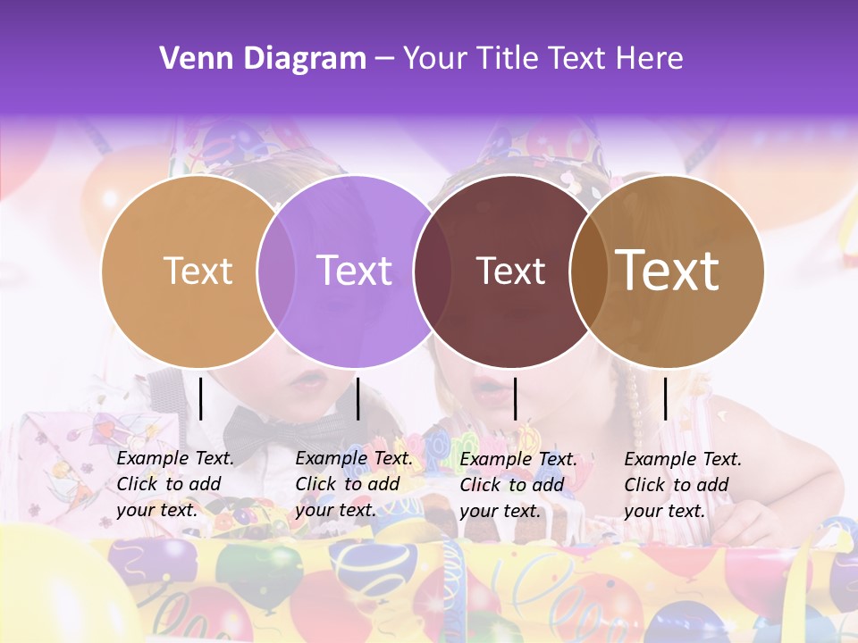 Sweet Pretty Birthday Party PowerPoint Template