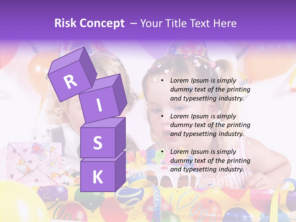 Sweet Pretty Birthday Party PowerPoint Template