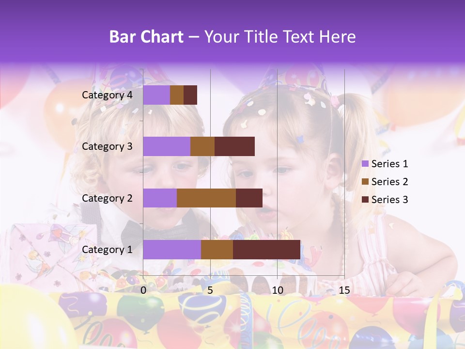 Sweet Pretty Birthday Party PowerPoint Template