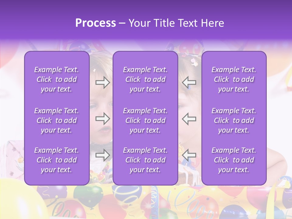 Sweet Pretty Birthday Party PowerPoint Template