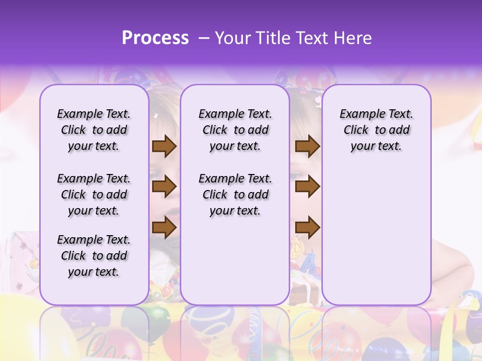 Sweet Pretty Birthday Party PowerPoint Template