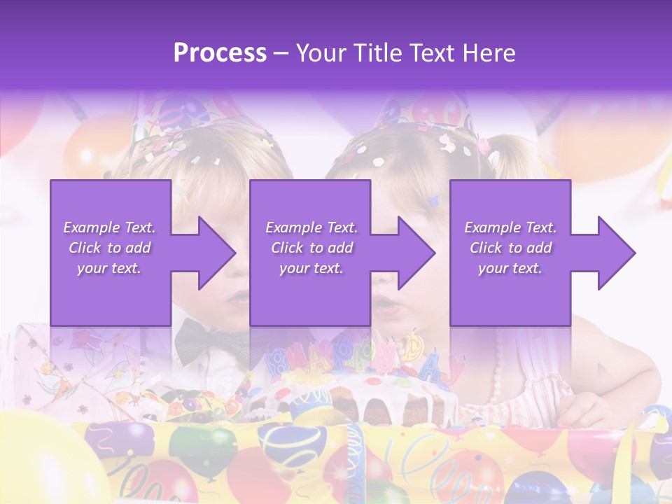 Sweet Pretty Birthday Party PowerPoint Template