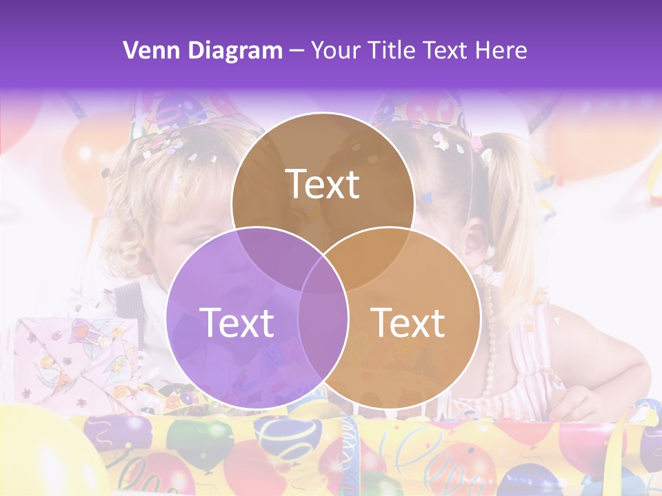 Sweet Pretty Birthday Party PowerPoint Template