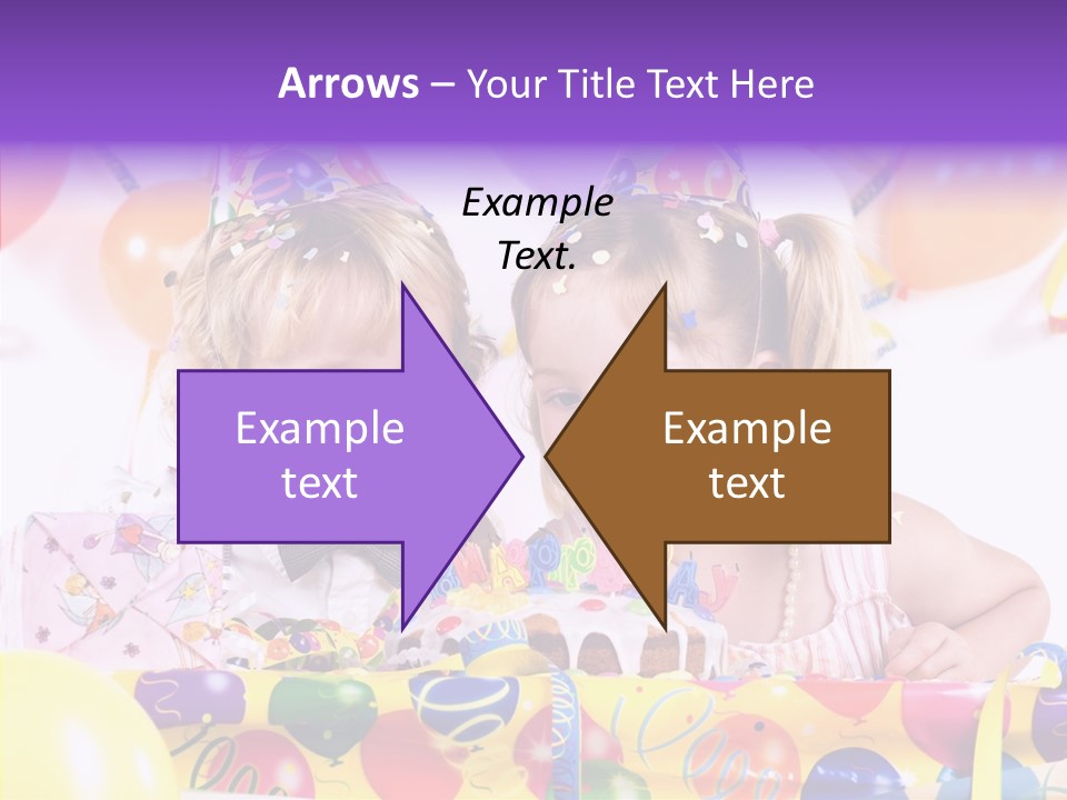 Sweet Pretty Birthday Party PowerPoint Template