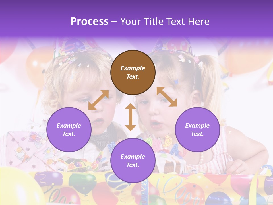 Sweet Pretty Birthday Party PowerPoint Template