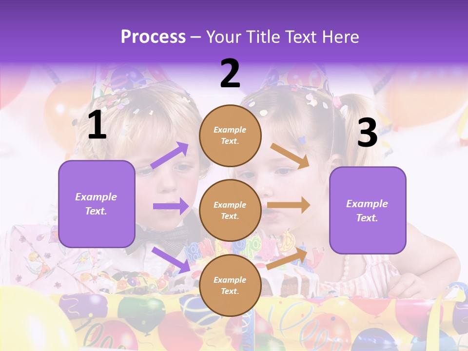 Sweet Pretty Birthday Party PowerPoint Template