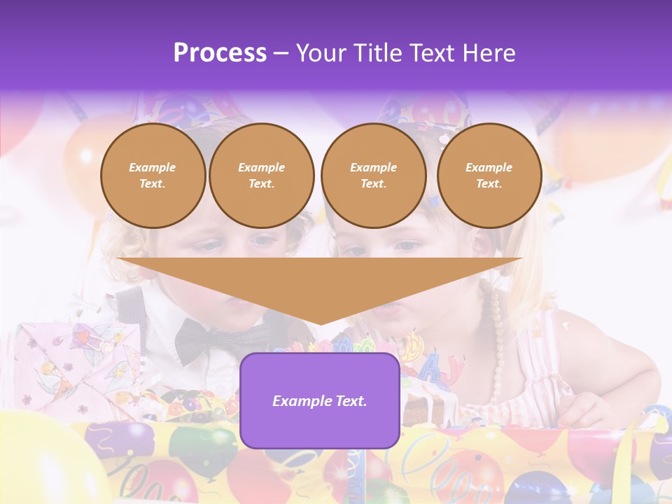 Sweet Pretty Birthday Party PowerPoint Template