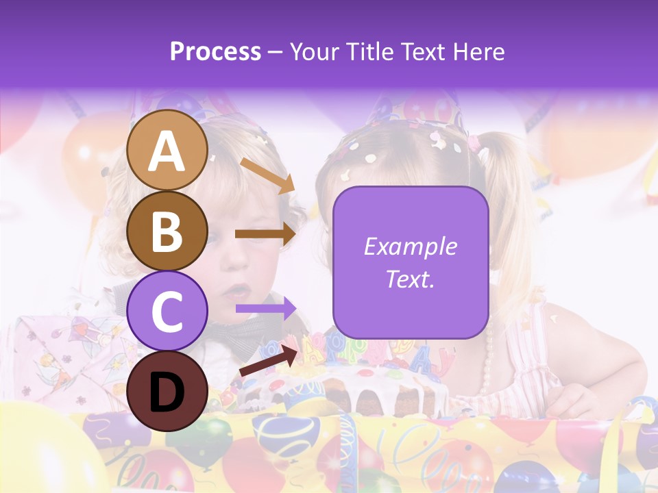 Sweet Pretty Birthday Party PowerPoint Template