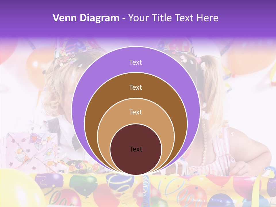 Sweet Pretty Birthday Party PowerPoint Template