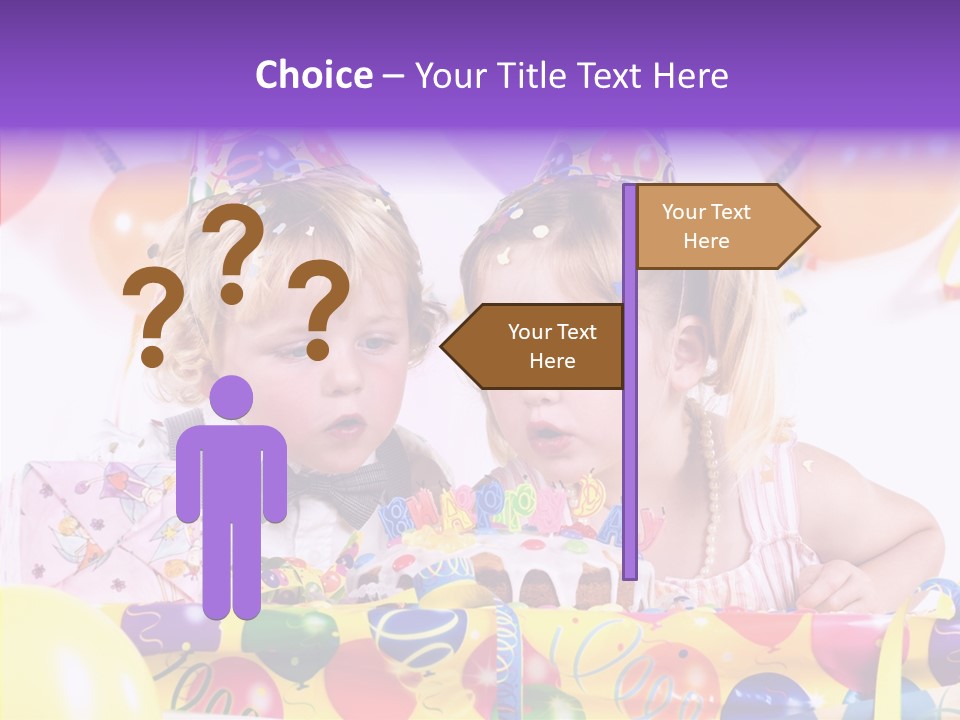 Sweet Pretty Birthday Party PowerPoint Template