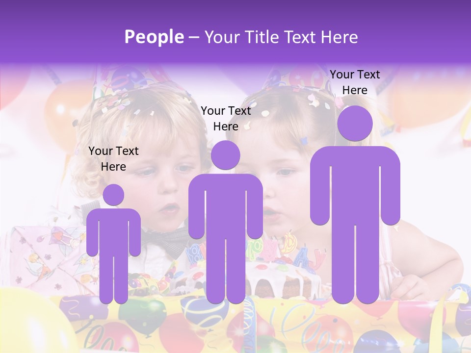 Sweet Pretty Birthday Party PowerPoint Template