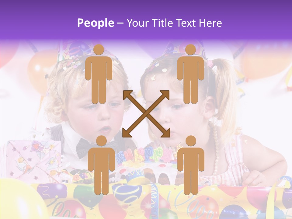 Sweet Pretty Birthday Party PowerPoint Template