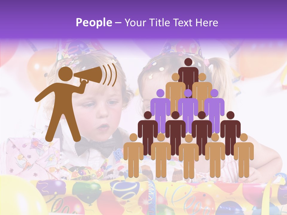 Sweet Pretty Birthday Party PowerPoint Template