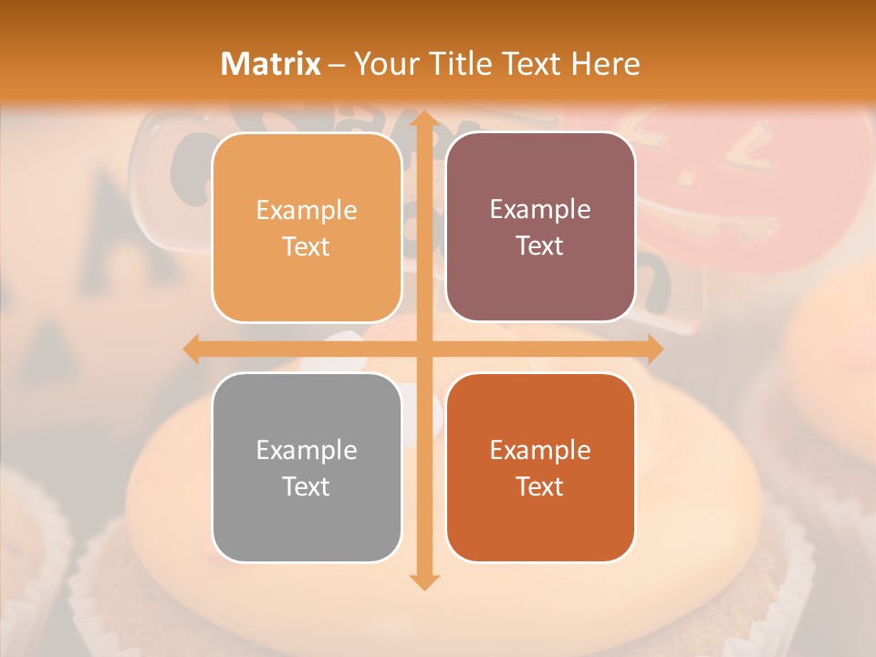 Treat Fairy Cake Home Baking PowerPoint Template