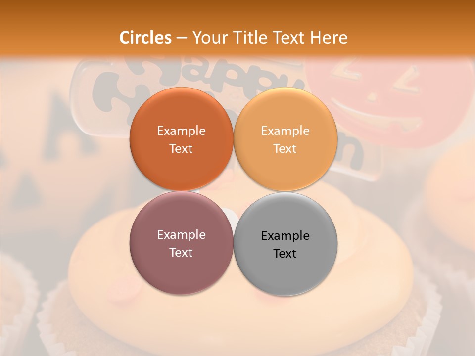 Treat Fairy Cake Home Baking PowerPoint Template