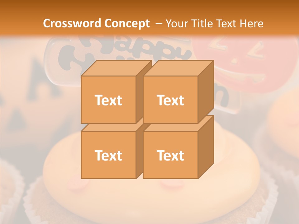 Treat Fairy Cake Home Baking PowerPoint Template