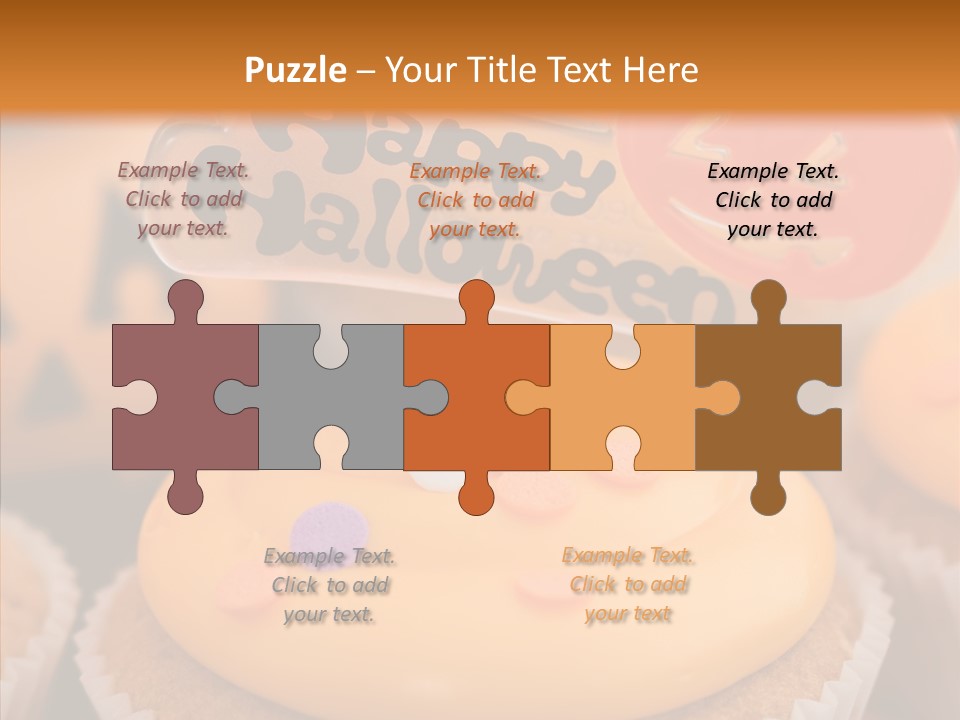 Treat Fairy Cake Home Baking PowerPoint Template