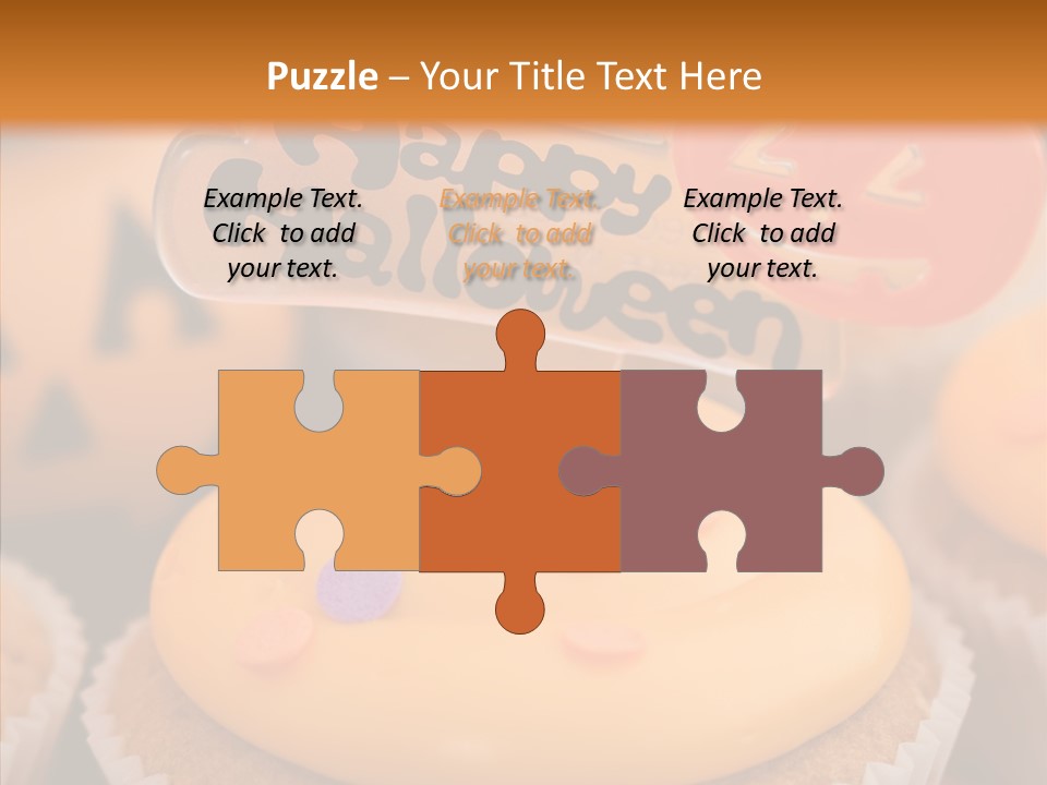 Treat Fairy Cake Home Baking PowerPoint Template