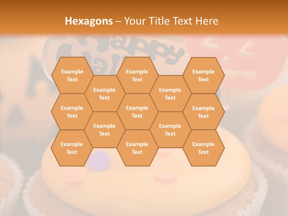 Treat Fairy Cake Home Baking PowerPoint Template