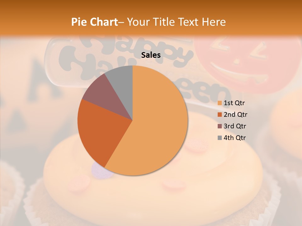 Treat Fairy Cake Home Baking PowerPoint Template