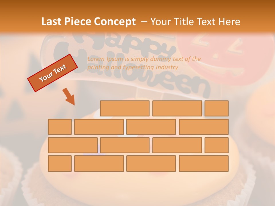 Treat Fairy Cake Home Baking PowerPoint Template