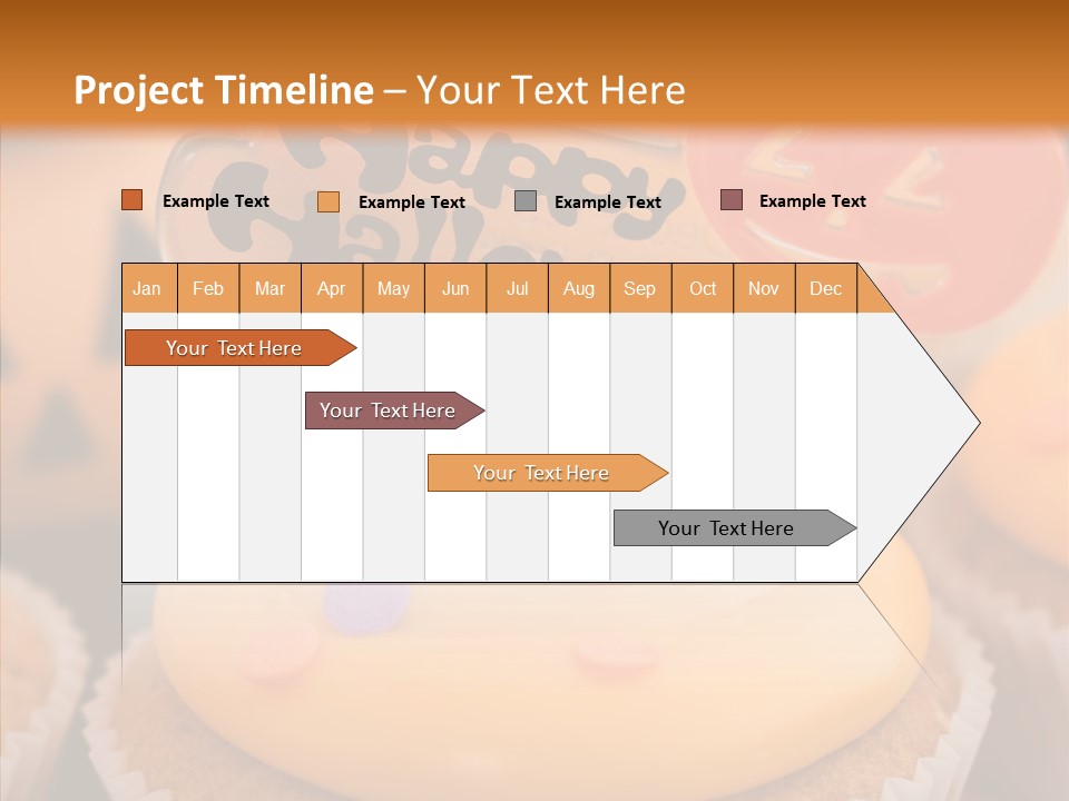 Treat Fairy Cake Home Baking PowerPoint Template